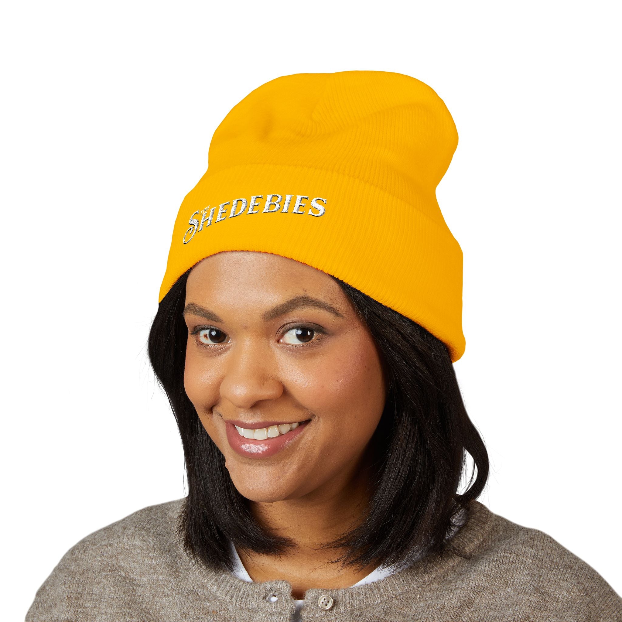 The Shedebies Cuffed Beanie – Warm Knit Hat