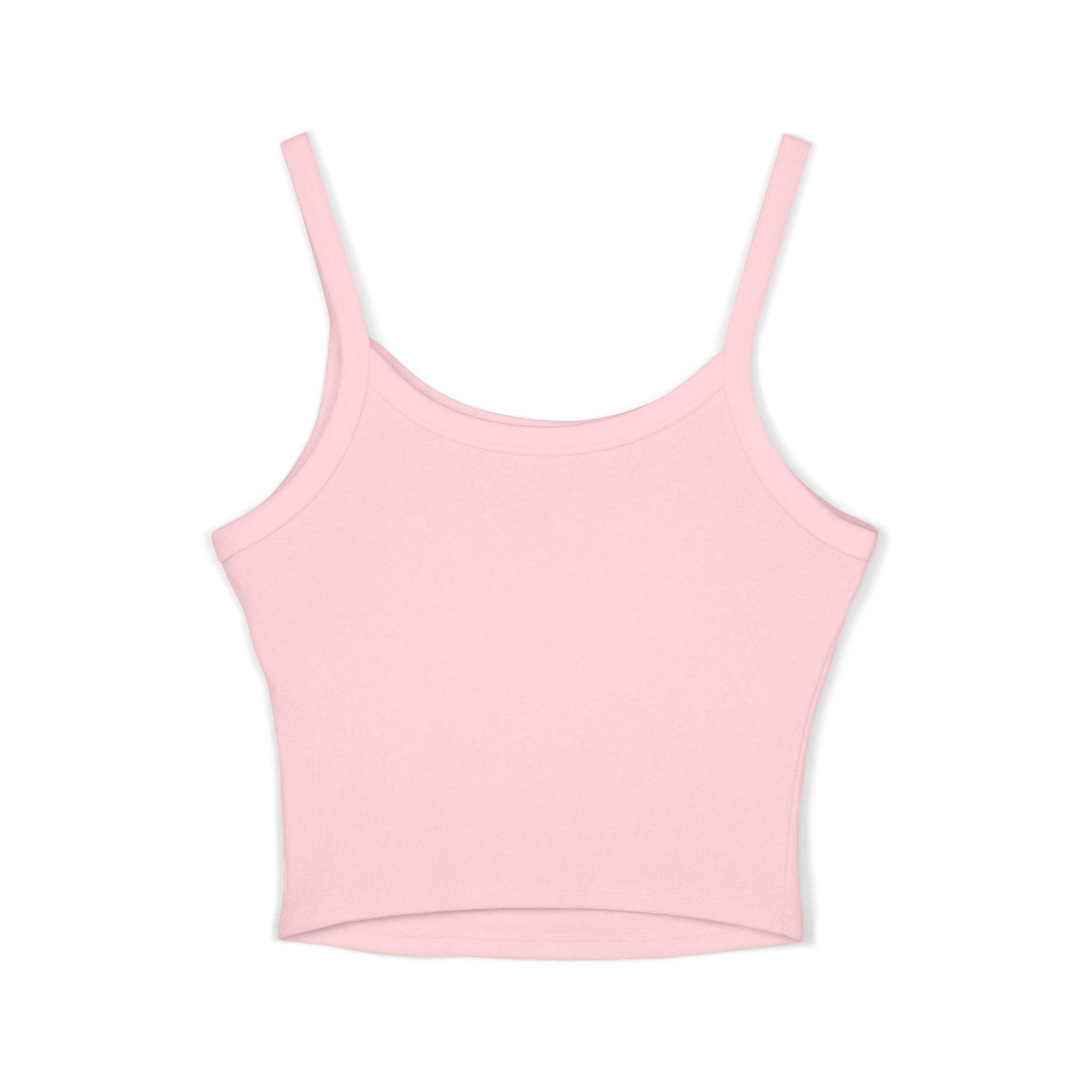 SHINE JEAN Spaghetti Strap Tank Top — Women's Graphic Crop Tee