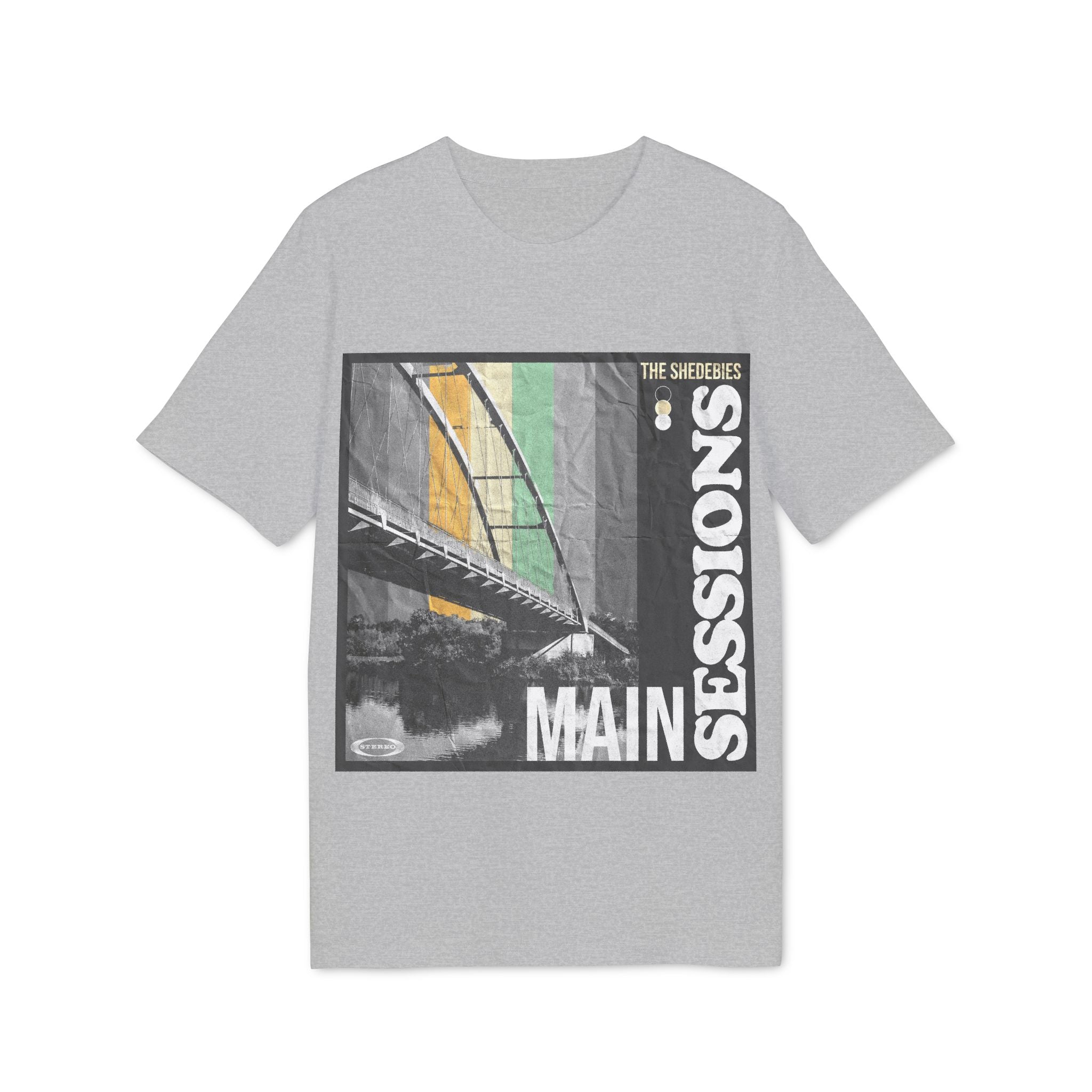 Main Sessions Cover - Retro Bridge Music T-Shirt